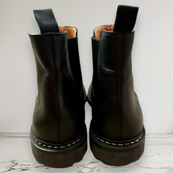 HESCHUNG Tremble Ankle Leather Boot Black Size 12 main image 10
